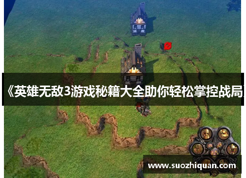 《英雄无敌3游戏秘籍大全助你轻松掌控战局》